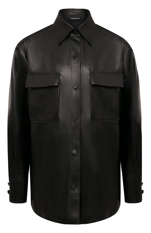 Кожаная рубашка Tom Ford фото 1