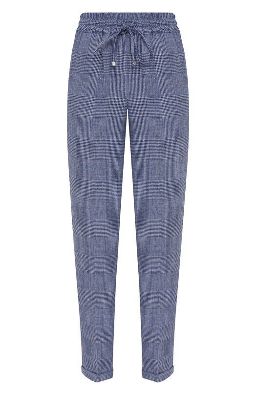 Льняные брюки Kiton фото 1