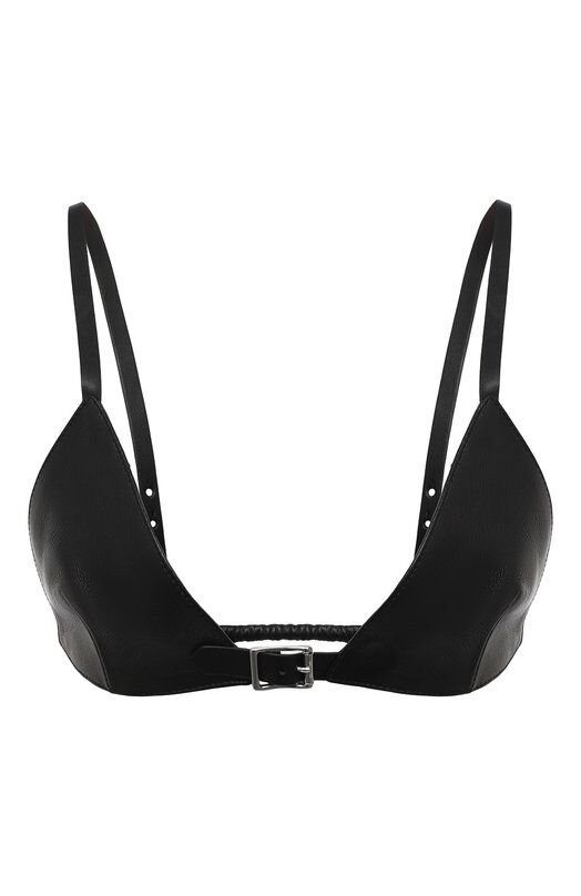 Кожаный топ Saint Laurent фото 1