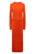 Платье из вискозы и шерсти Jil Sander фото 1