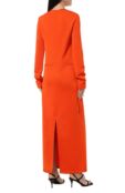 Платье из вискозы и шерсти Jil Sander фото 4