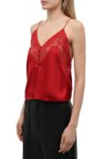 Шелковый топ Saint Laurent фото 3