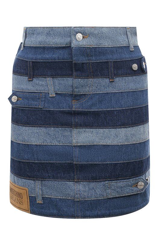 Джинсовая юбка M05CH1NO Jeans фото 1