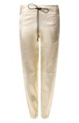 Кожаные джоггеры Saint Laurent фото 1