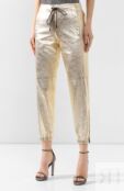 Кожаные джоггеры Saint Laurent фото 3