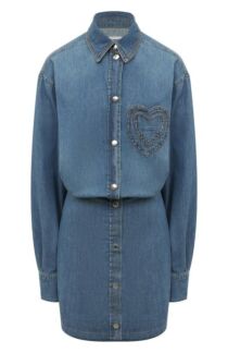 Джинсовое платье M05CH1NO Jeans