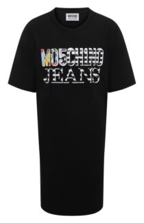 Хлопковое платье M05CH1NO Jeans
