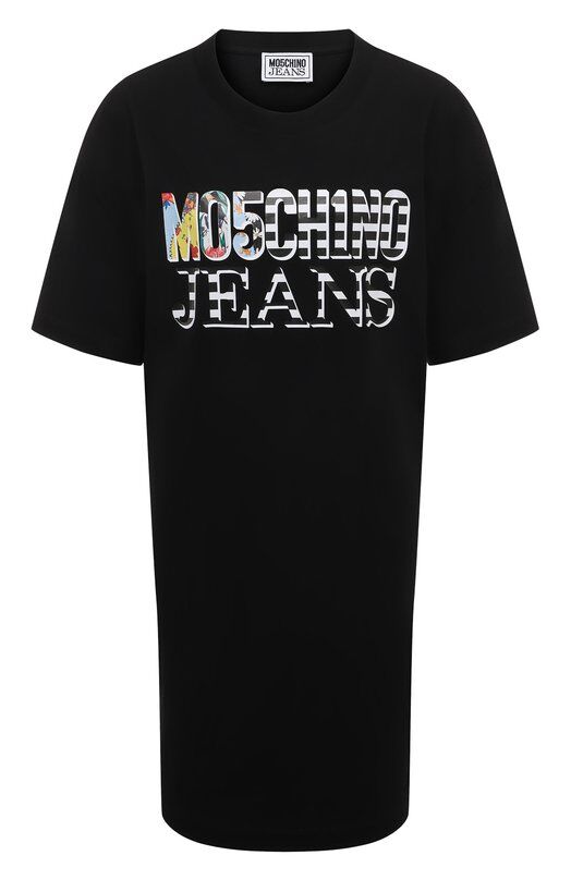 Хлопковое платье M05CH1NO Jeans фото 1