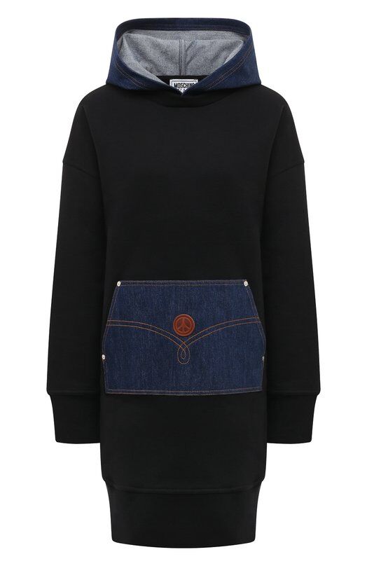 Хлопковое платье M05CH1NO Jeans фото 1