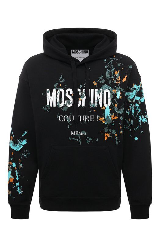 Хлопковое худи Moschino фото 1