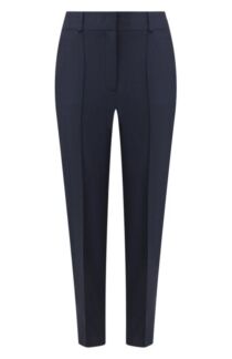 Брюки из смеси шелка и шерсти Loro Piana