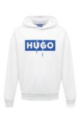 Хлопковое худи HUGO Blue фото 1