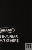 Хлопковые брюки Tee Library фото 5