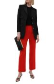 Шерстяные брюки Saint Laurent фото 2