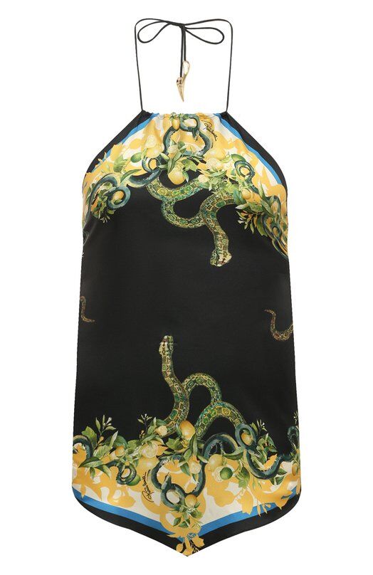 Шелковый топ Roberto Cavalli фото 1