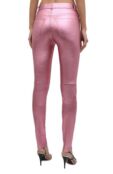 Кожаные брюки Saint Laurent фото 4