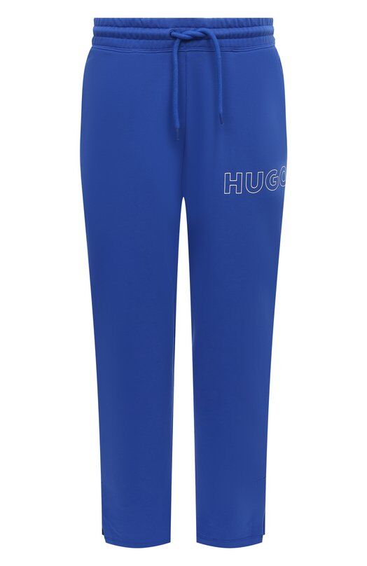 Хлопковые брюки HUGO Blue фото 1