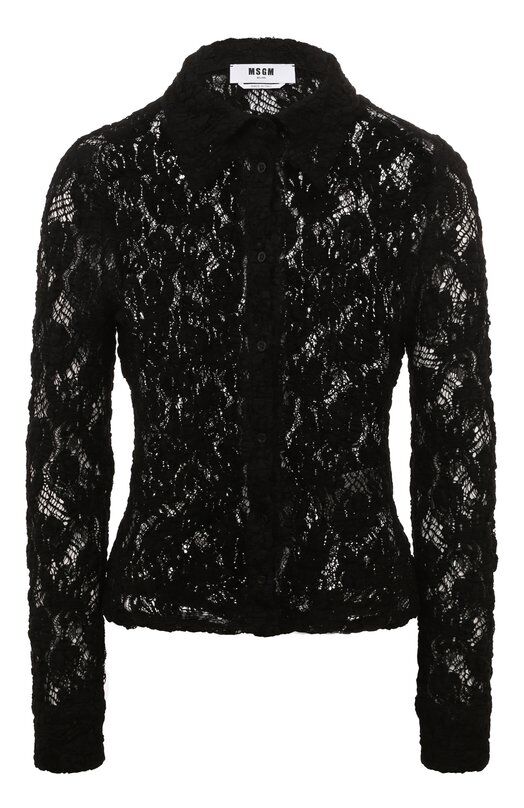Хлопковая блузка MSGM фото 1