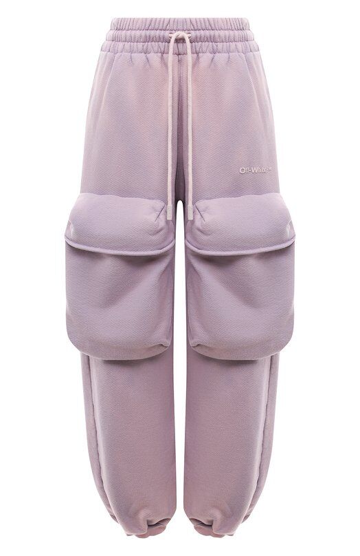 Хлопковые джоггеры Off-White фото 1
