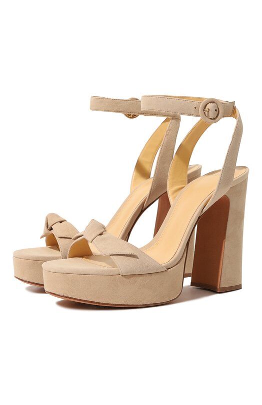 Замшевые босоножки Alexandre Birman фото 1