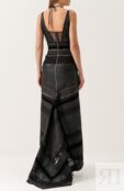 Приталенное платье-макси с подолом Roland Mouret фото 4