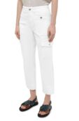 Брюки из хлопка и вискозы 7 For All Mankind фото 3