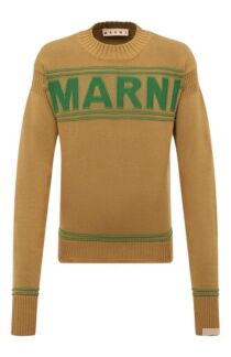 Хлопковый свитер Marni