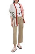 Брюки из хлопка и вискозы 7 For All Mankind фото 2