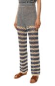 Хлопковые брюки REDVALENTINO фото 3