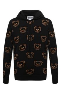 Шерстяное худи Moschino