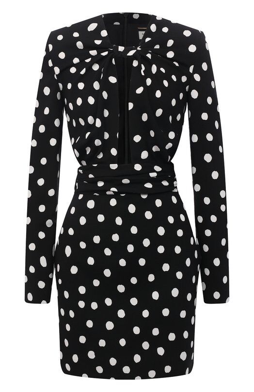 Платье из вискозы Saint Laurent фото 1